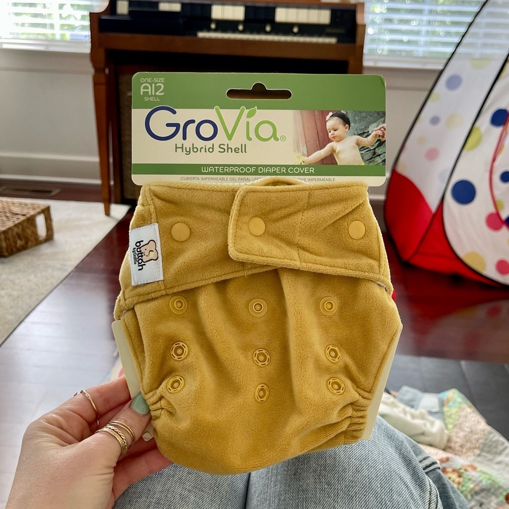 Grovia Hybrid Cloth Diaper (color: Yarrow)